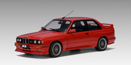 AUTOart BMW E30 M3 Evolution Cecotto Edition in Red