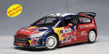 Citroen C4 WRC France Winner #1 Red Bull 2008