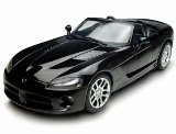 AutoArt Die-cast Model Dodge Viper SRT-10 (1:18 scale in Black)