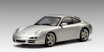 Porsche 911 997 Carrera S Silver