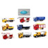 1:60 SCALE DIECAST CITY TRUCK SET (9