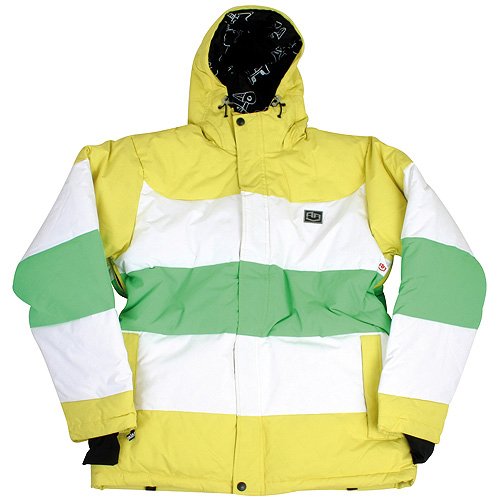 Mens Avalaan Affro Puffer Tech Jacket High Yellow