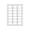 Avery 21 Per Sheet Laser Labels 38 x 63mm - White