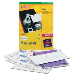 Avery 270 Per Sheet White Mini Laser Labels (10