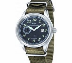 AVI-8 Mens Hawker Hurricane Army Green Nylon