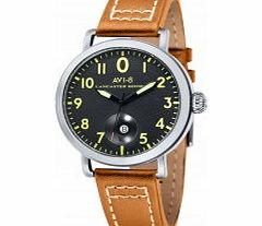 AVI-8 Mens Lancaster Bomber Mustard Leather