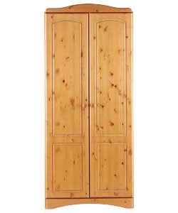 Aviemore 2 Door Wardrobe - Pine