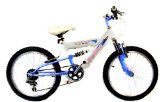 Avocet New Skyline Dual Suspension Girls Mountain Bike 7-9yrs