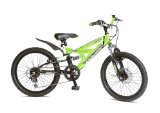 Topeka Boys Dual Susp Mountain Bike With Disc Brake