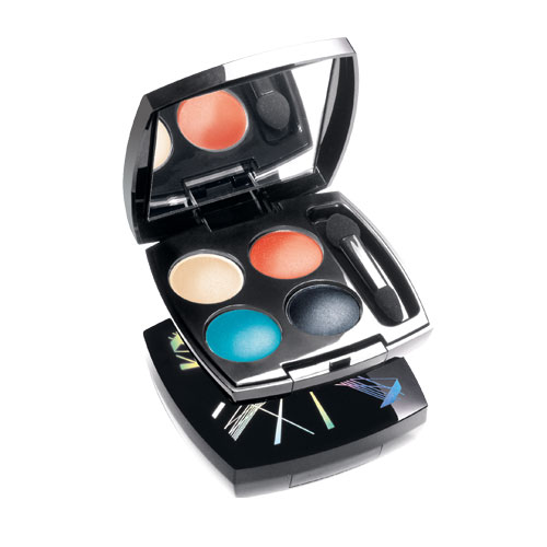 avon True Colour Eyeshadow Quad - Colourshock