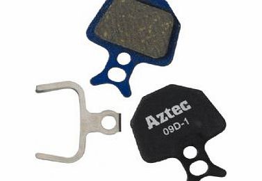 Organic disc brake pads for Formula Oro