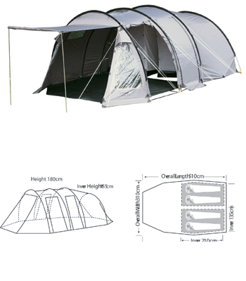 Aztec Sala 4 Tent