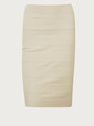 azzedine alaia skirts beige