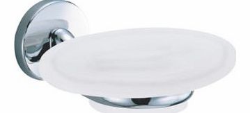 Curve Chrome Effect Soap Dish