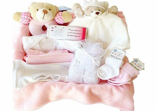 Baby Blessed New Arrivals Hamper: Baby Girl