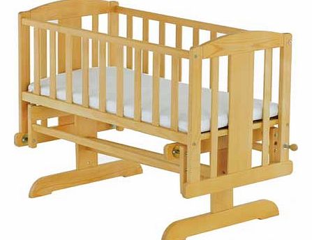 Baby Elegance Glider Crib with Mattress