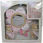 Baby Gund Bear Tales Pink Bear Musical Mobile