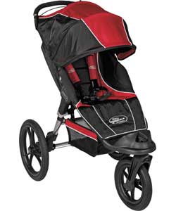 Baby Jogger Summit XC 3 Wheeler - Red/Black