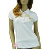 Womens White Polo Shirt