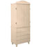 Arabella 4 Drawer Wardrobe Natural