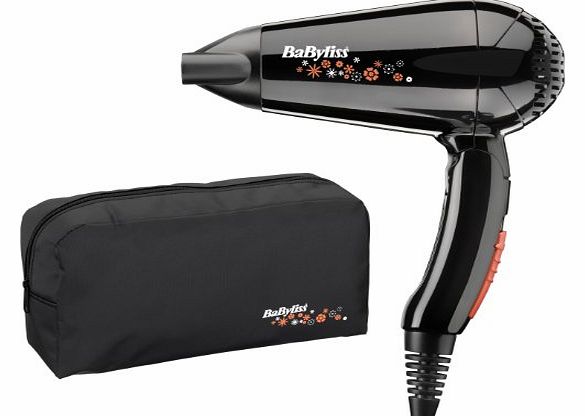 BaByliss 5344U Travel 2000 W Hair Dryer