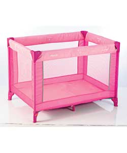 Babystart Travel Cot Pink