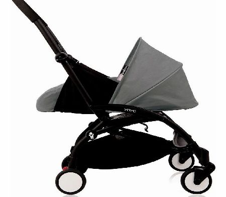 BabyZen YoYo 0m  Pram Grey With Black Frame 2014