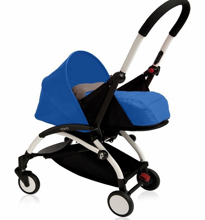 BabyZen YoYo 0m  Pram White/Blue 2014