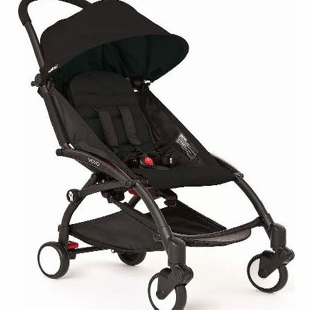 BabyZen YoYo 6m  Pushchair Black With Black