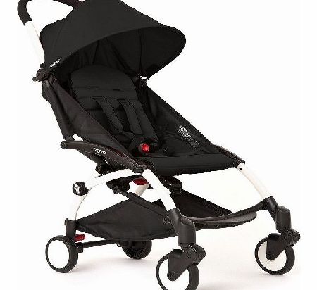 BabyZen YoYo 6m  Pushchair Black With White