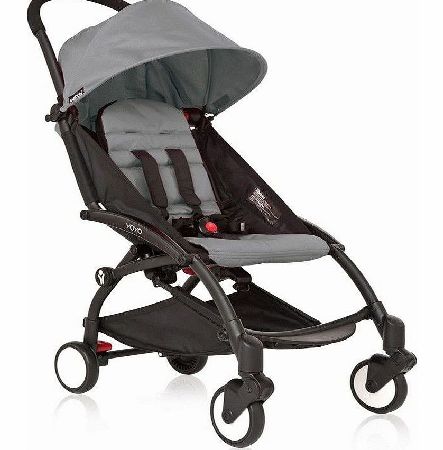 BabyZen YoYo 6m  Pushchair Grey With Black Frame