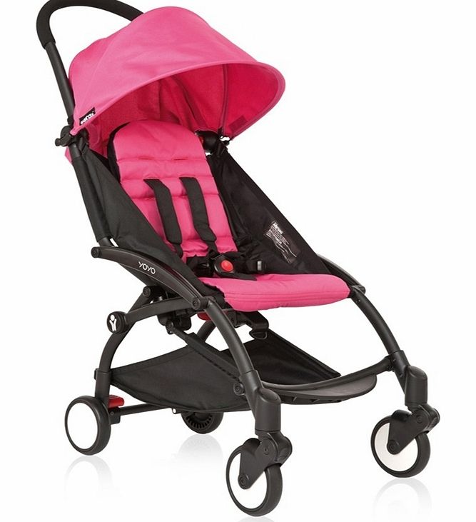 BabyZen YoYo 6m  Stroller Black/Pink 2014