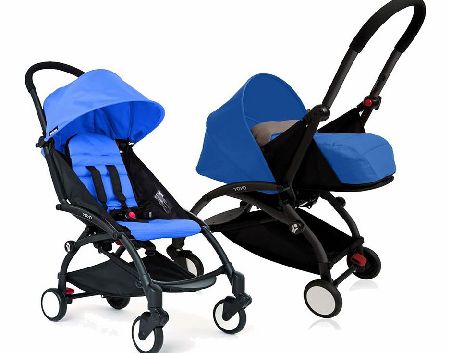 BabyZen YoYo Complete Pram Black/Blue 2014