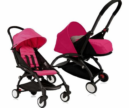 BabyZen YoYo Complete Pram Black/Pink 2014