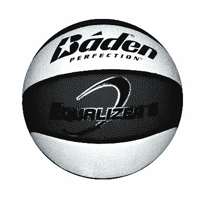 Baden BEQ7 / BEQ6 / BEQ5 Equalizer Indoor/Outdoor Basketball (308BEQ7TW - Size 7 Tan/White (20 - 22oz).)