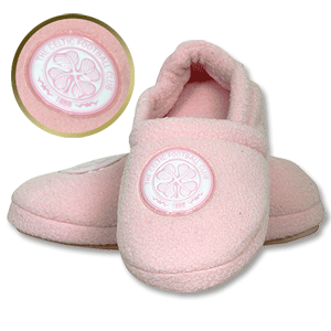 Celtic FC Slippers - Kids - Pink