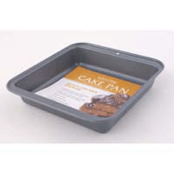 bakers Pride Cake pan  squarenon-stick 23 x 23 x