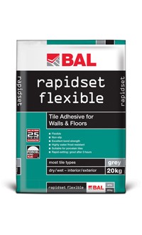 Rapidset Flexible Grey 20KG