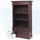 Mahogany large bookcase furniture