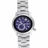 Ballistic Mens Tornado Silver Blue Watch