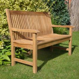 Balmoral 1.2m Teak Bench