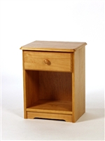 Balmoral 1 Drawer Bedside Table