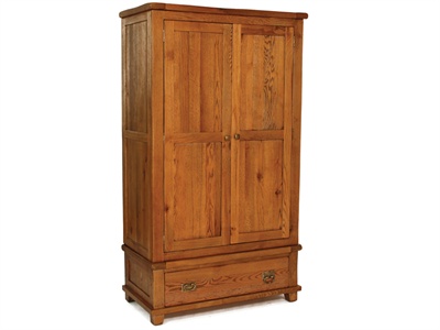 Rustic Wardrobe Small Single (2 6`)