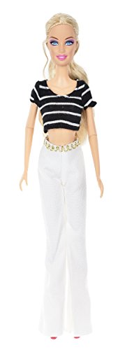 Dolls 3 Sets Sexy Short Shirt+Pant Clothes