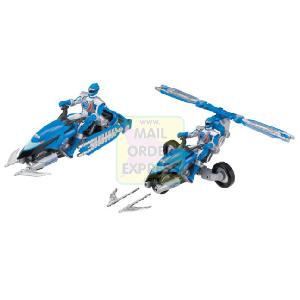 Bandai Power Rangers Operation Overdrive Hovertek Cycle Blue