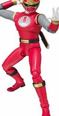 Bandai Tamashii Nations S.H. Figuarts Power Rangers Ninja Storm Red Wind Ranger Action Figure by Bandai