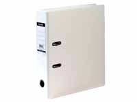 145007 A4 70mm white PVC lever arch file,