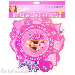 Barbie Barbie - Letter Banner - Jointed - 2.3m