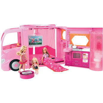 Pink Camper Van