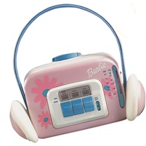 BARBIE radio cassette